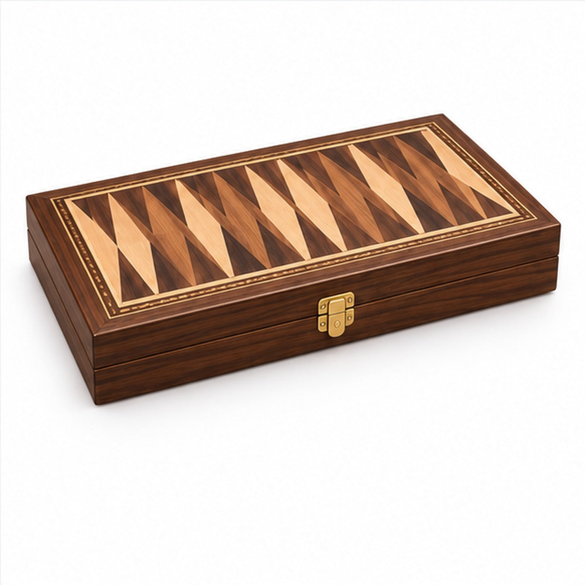BoardGameJoy Classic Folding Backgammon Set