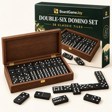 BoardGameJoy Double-Six Domino Set