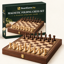 BoardGameJoy Magnetic Folding Chess Set