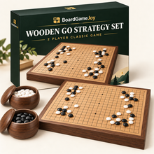 BoardGameJoy Wooden Go Strategy Set