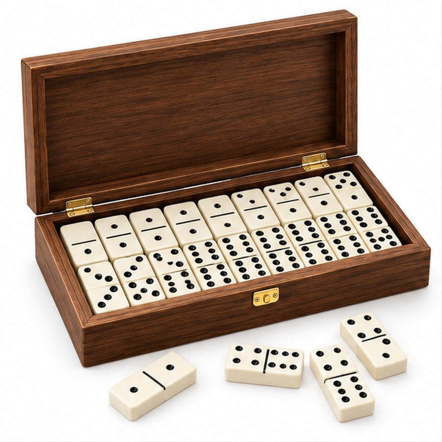 BoardGameJoy Double-Six Domino Set