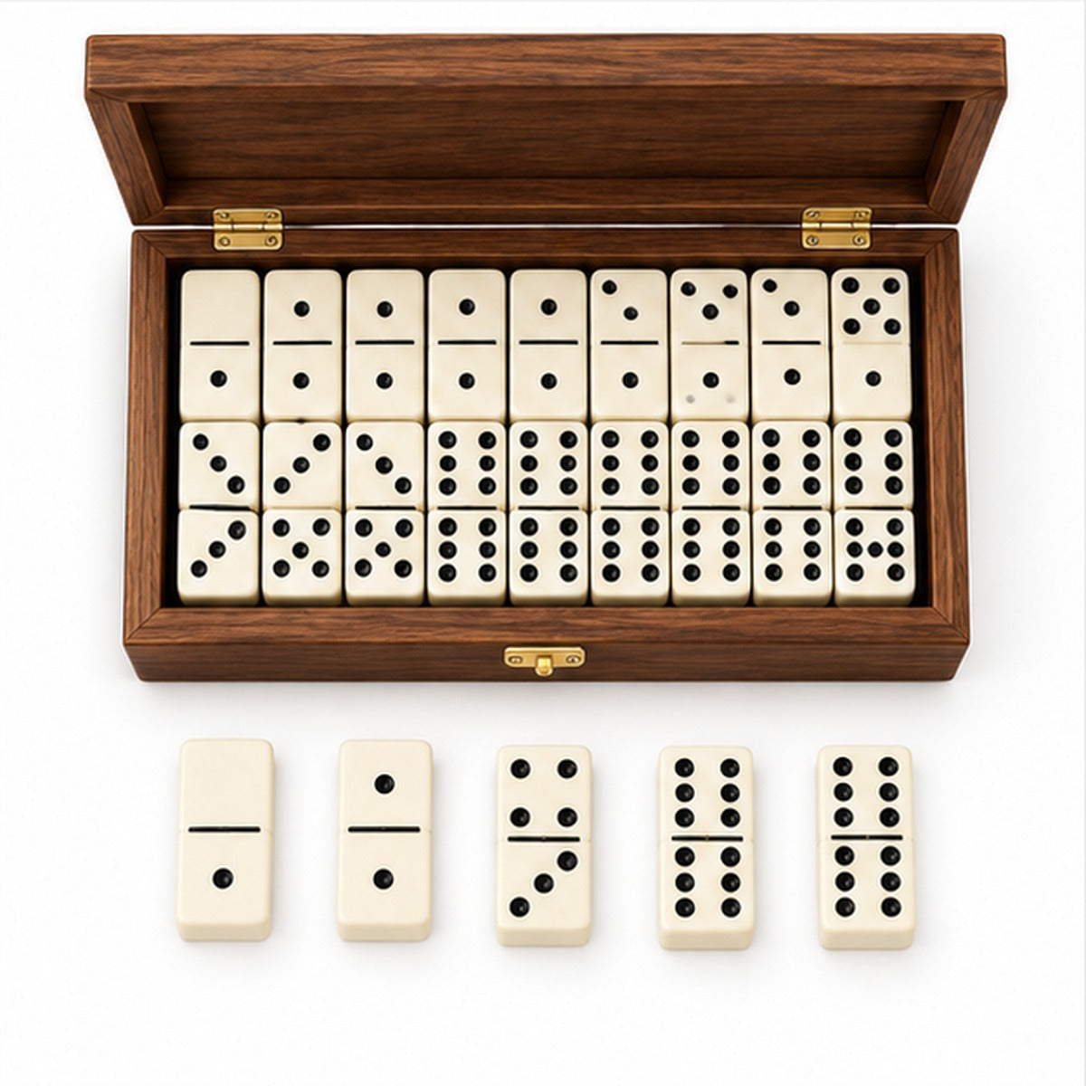 BoardGameJoy Double-Six Domino Set