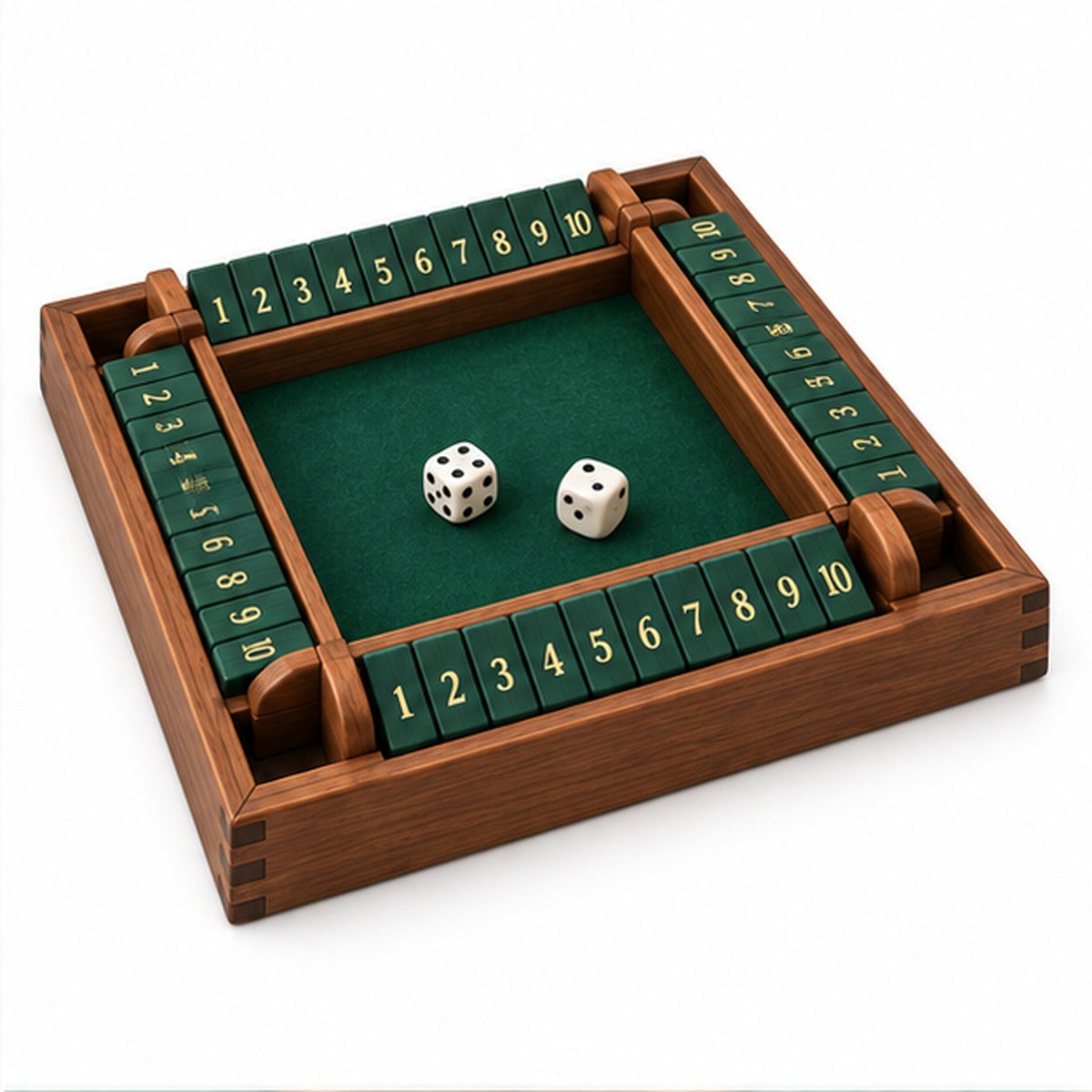 BoardGameJoy 4-Player Shut the Box